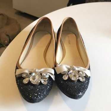 靴 00s Miu Miu flat shoes with beading 靴 00s Miu Miu flat shoes with beading 00s Miu Miu flat