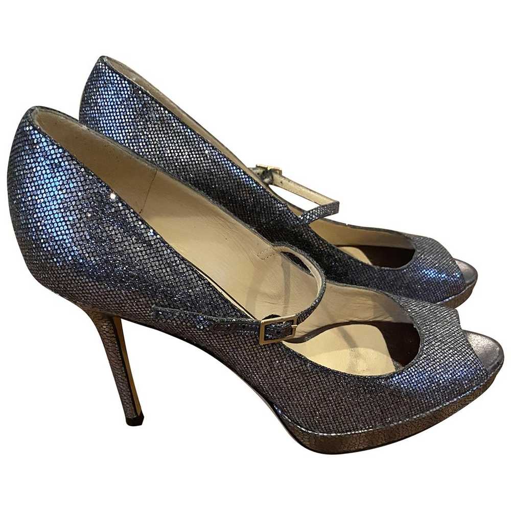 Jimmy Choo Glitter Heels Gem