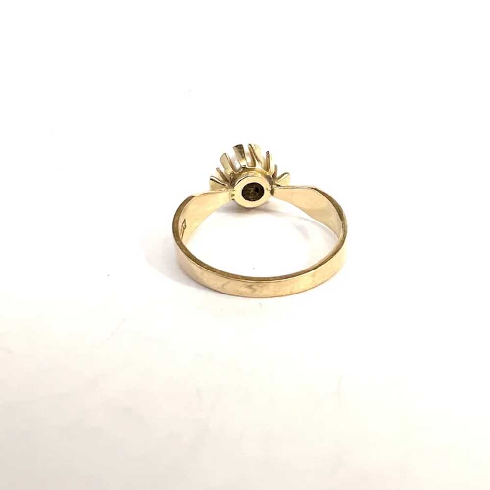 Alton, Sweden 1965. Vintage 18k Gold Pearl Ring. - image 4