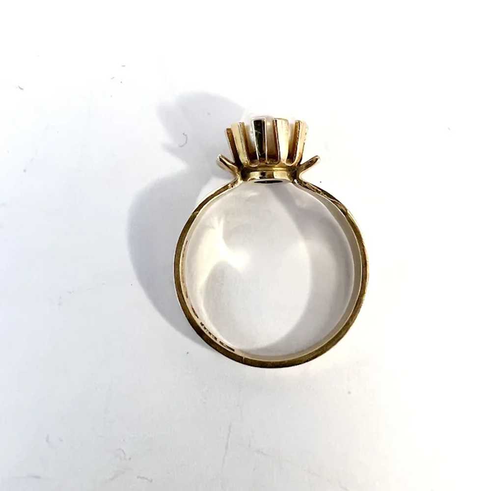 Alton, Sweden 1965. Vintage 18k Gold Pearl Ring. - image 5