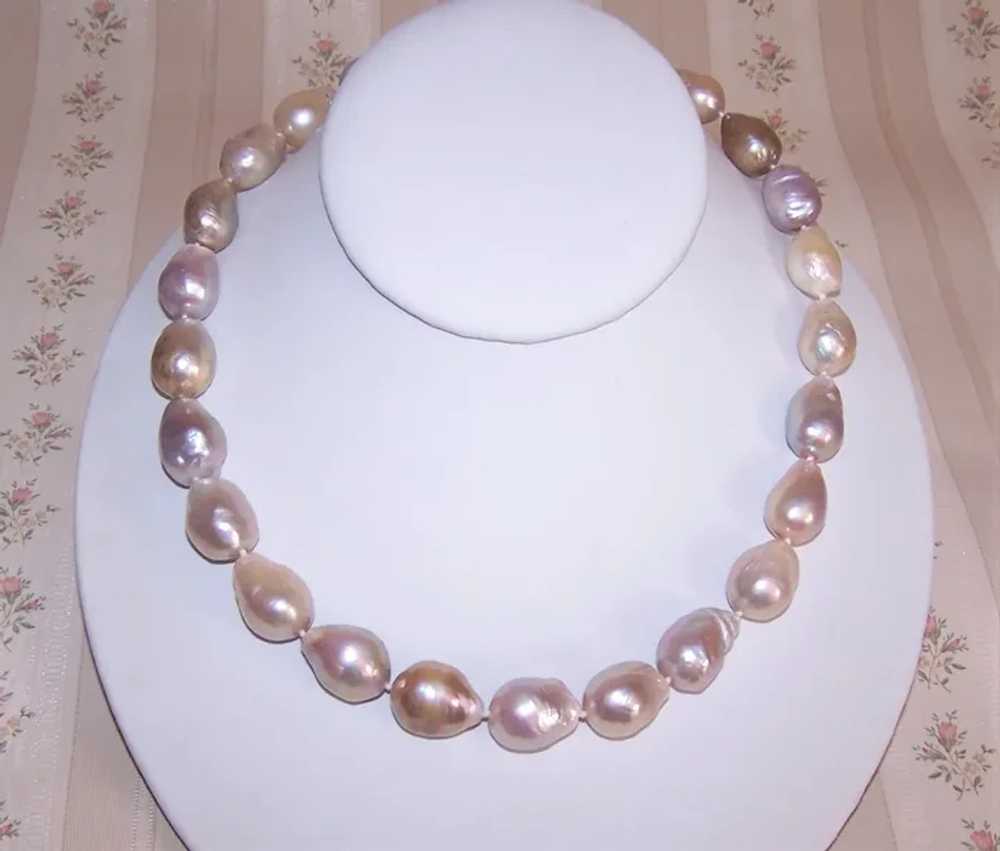 16mm to 19mm Baroque Chunky Freshwater Pearl (Pas… - image 3