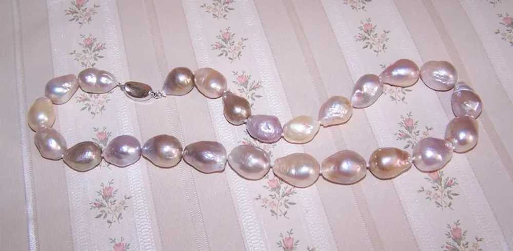 16mm to 19mm Baroque Chunky Freshwater Pearl (Pas… - image 5