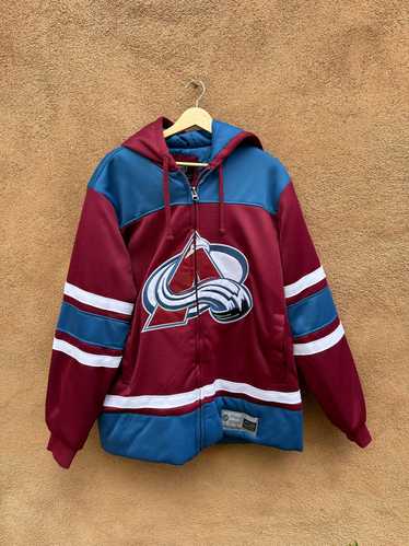 NWT Colorado Avalanche Jersey Style Puffer