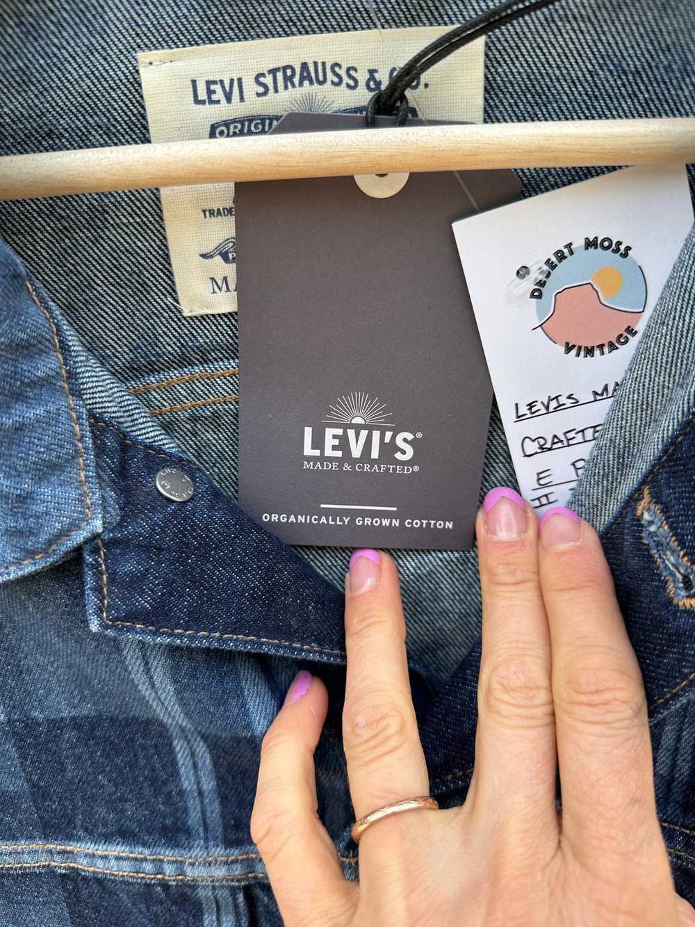 Levi's Made & Crafted Original Riveted Organic Co… - image 5