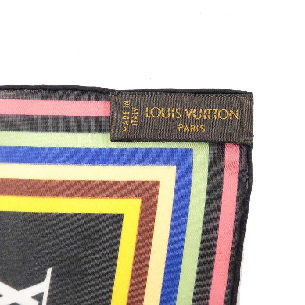 Louis Vuitton Monogram Multi Color Carre 100% Sil… - image 6