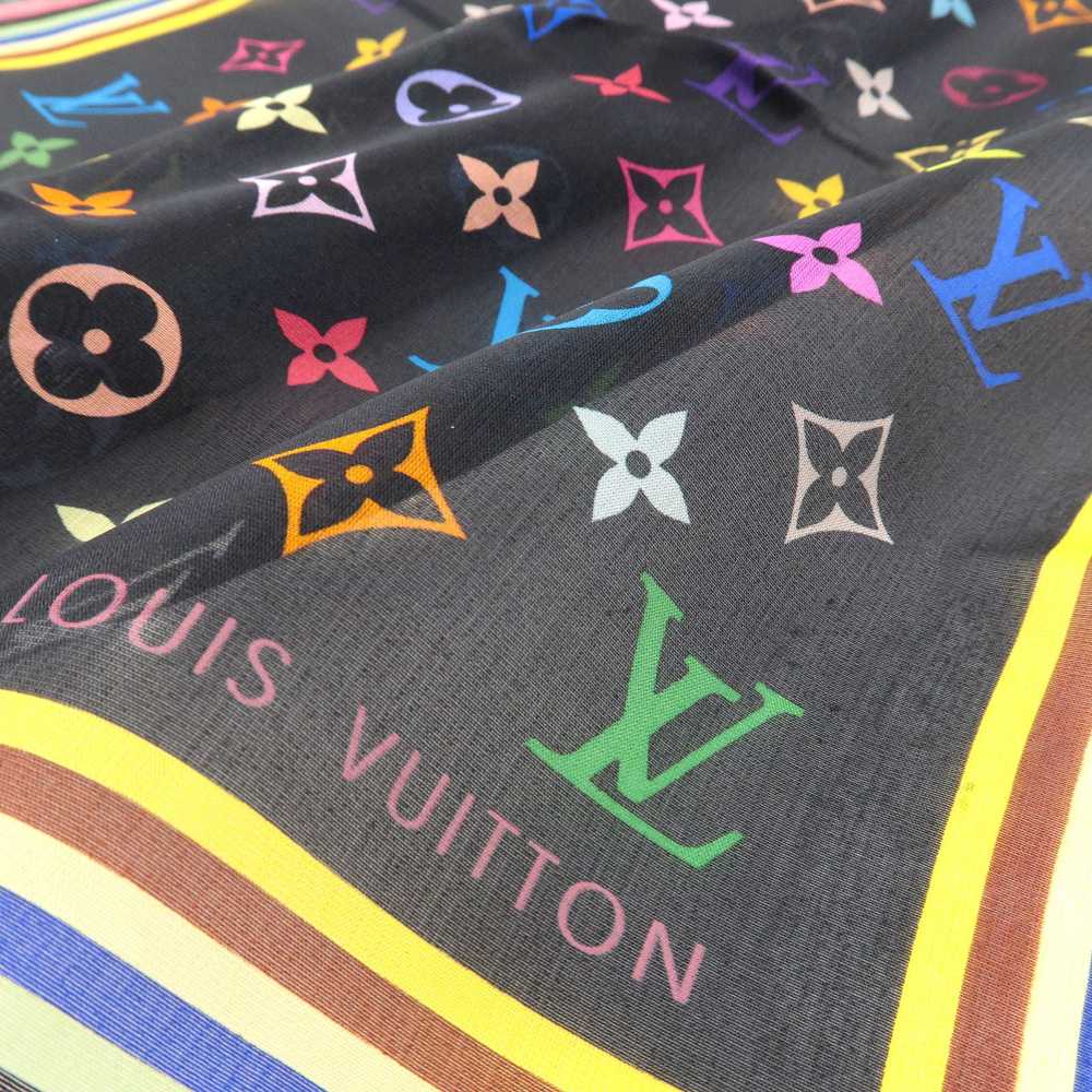 Louis Vuitton Monogram Multi Color Carre 100% Sil… - image 8