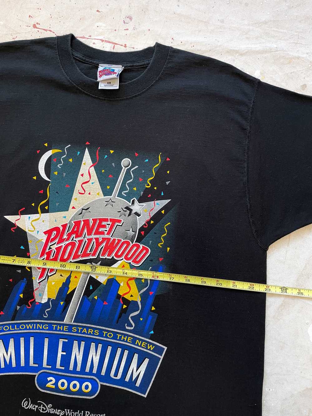 PLANET HOLLYWOOD MILLENNIUM 2000 T-SHIRT [XL] - image 3