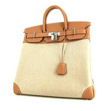 Birkin voyage leather 24h bag Hermès Brown in Leather - 33177925