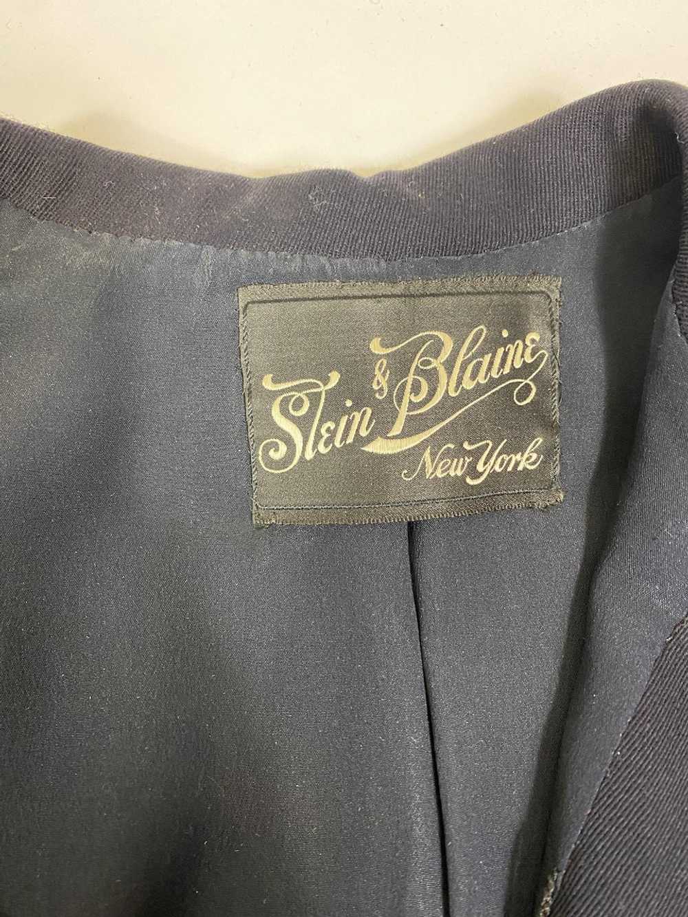 1920s Stein & Blaine New York Navy Blazer Jacket … - image 9
