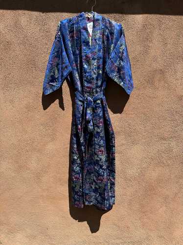 Chinese Silk Long Robe with Belt - image 1