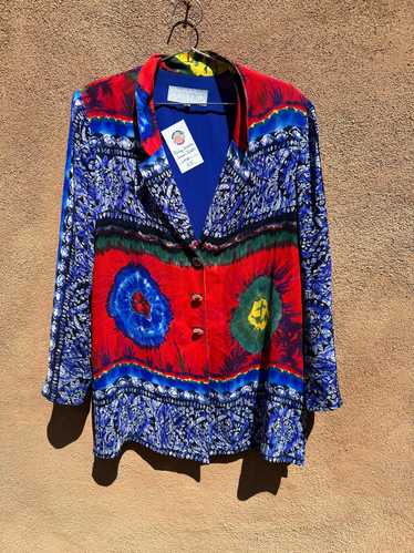 Dorthy Schoelen Rayon Blazer - Large