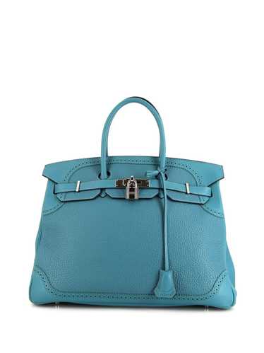 Hermès Pre-Owned 2014 Birkin Ghillies 35 tote bag 