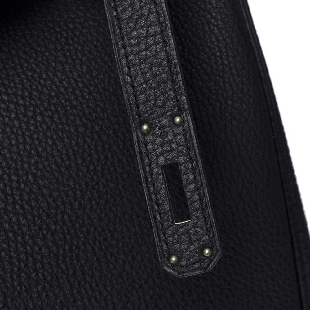 Hermès Birkin Bag 40 Leather in Black - image 5