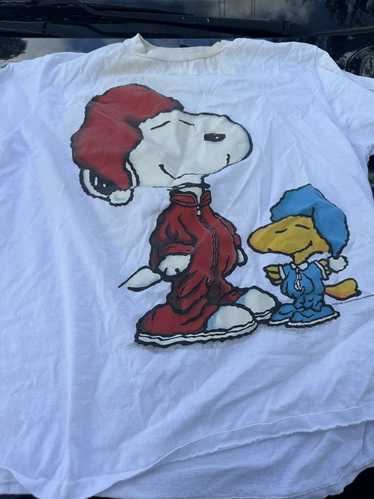 Vintage Snoopy front/back big hit shirt on the cha