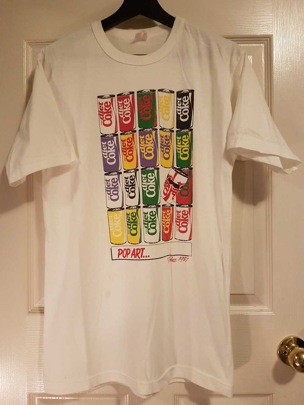 Coca Cola Vintage pop art diet coke Tshirt - image 1