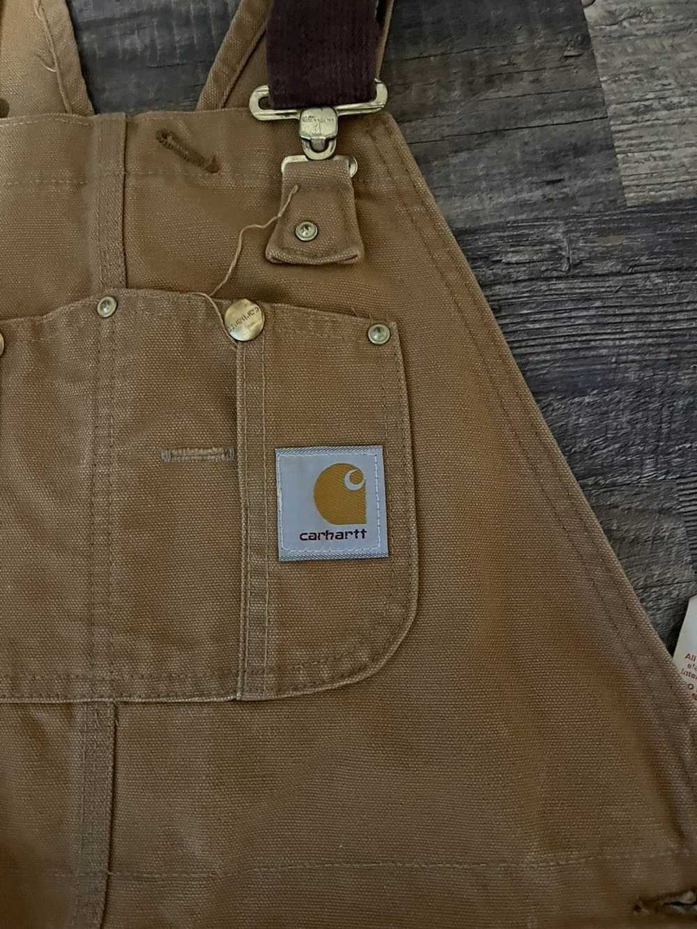 Carhartt Tan Carhartt Overalls - image 2