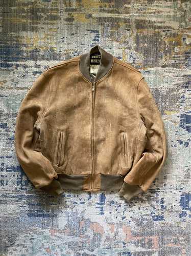 Vintage 1950’s suede Brent bomber jacket