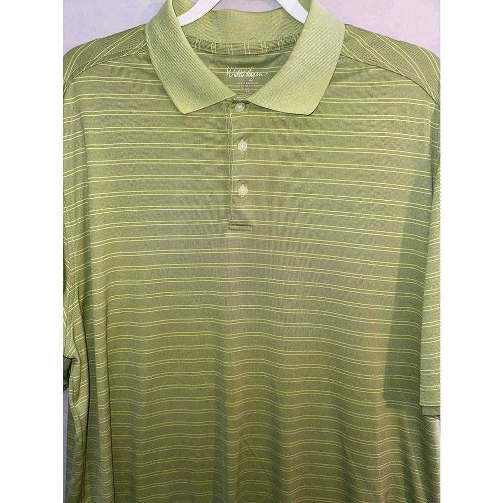 Other Walter Hagen Mens XLARGE XL Green Striped D… - image 2