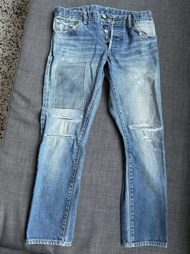 Visvim Social Sculpture 04 Distressed Denim Jeans