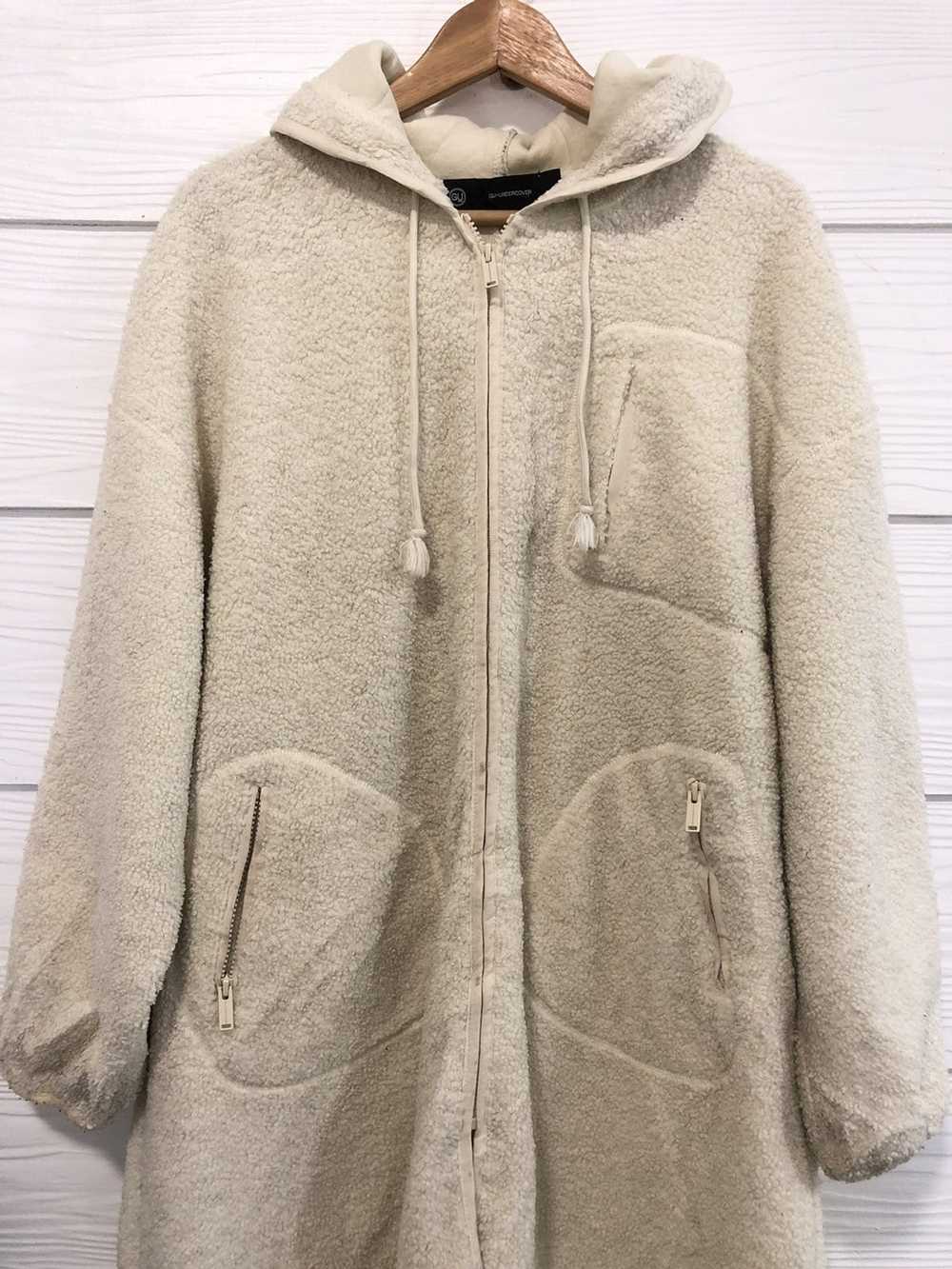 GU × Undercover Undercover Fleece long hoodie - image 1