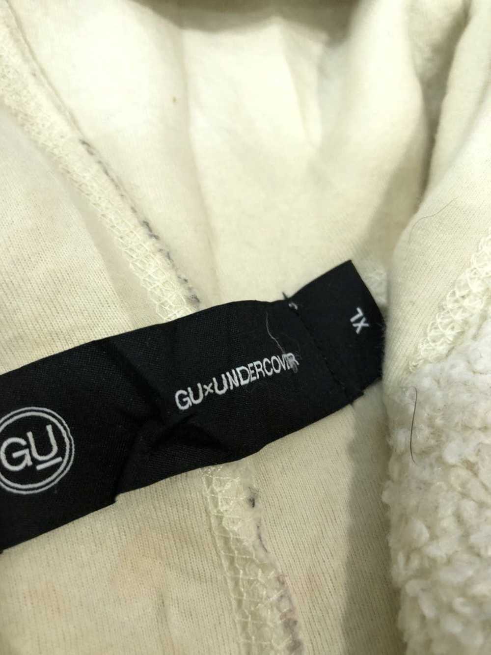 GU × Undercover Undercover Fleece long hoodie - image 9