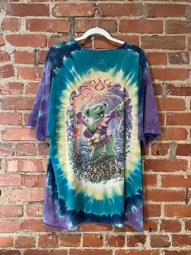 MadeWorn Grateful Dead Light Blue Destroyed Classic Tee — Etc