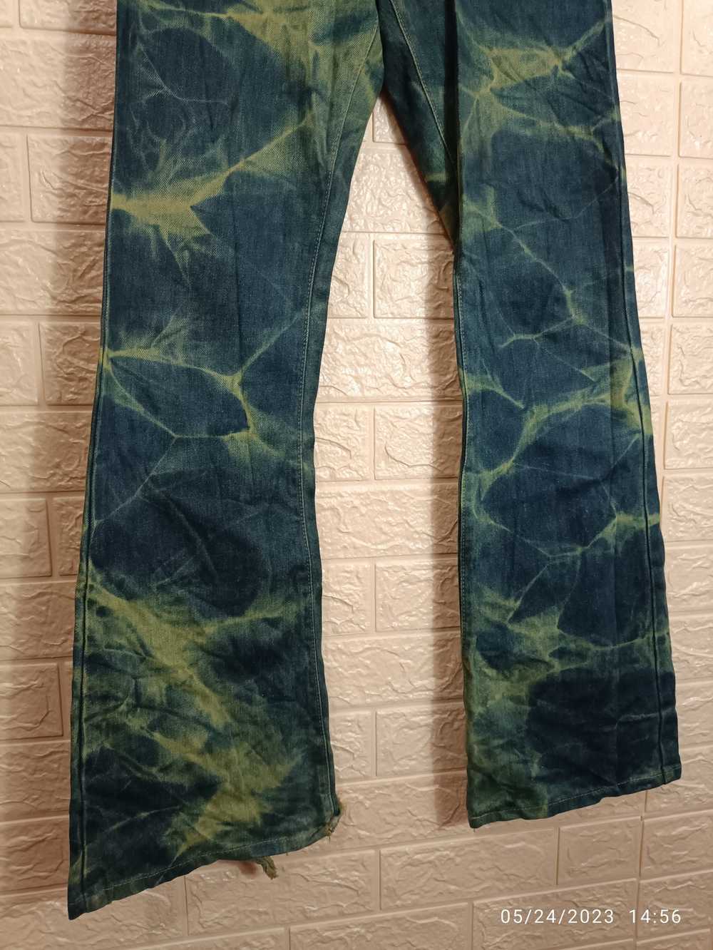 Wrangler Vintage Wrangler Blue Bell Tie Dye Flare… - image 4