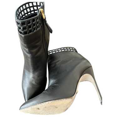 Sergio Rossi Leather ankle boots