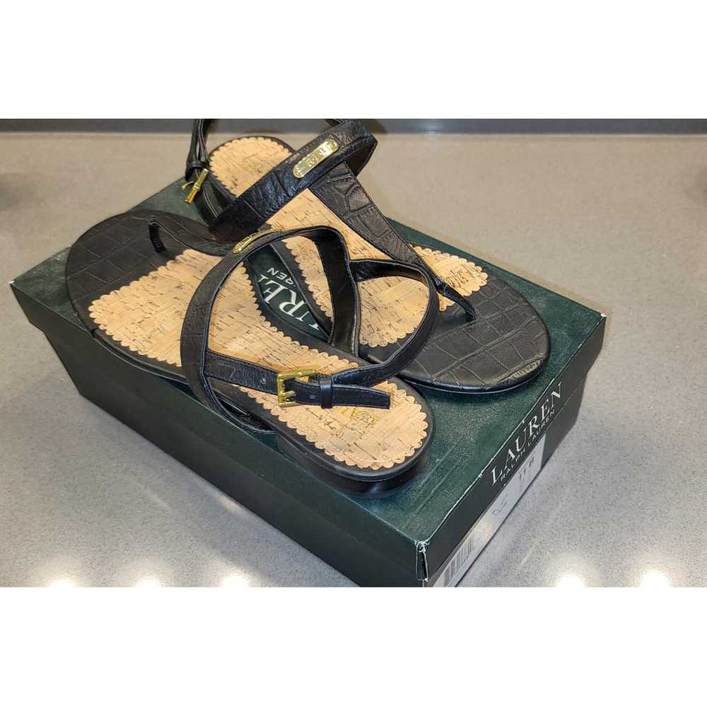 Lauren Ralph Lauren Leather sandal - image 2