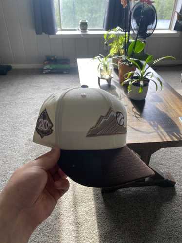 New Era 59Fifty Colorado Rockies City Connect Patch Mountain Hat - Lig – Hat  Club