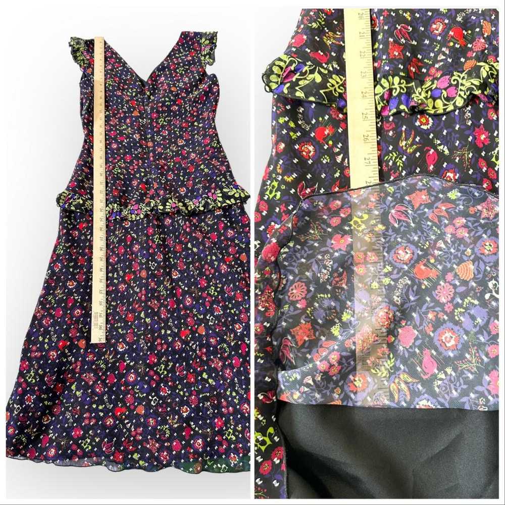 Anna Sui Silk mini dress - image 2