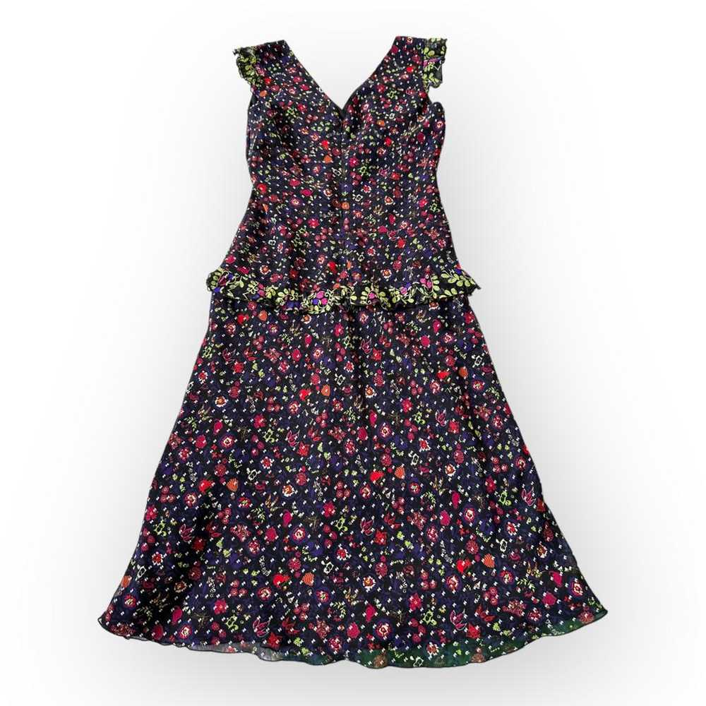 Anna Sui Silk mini dress - image 3
