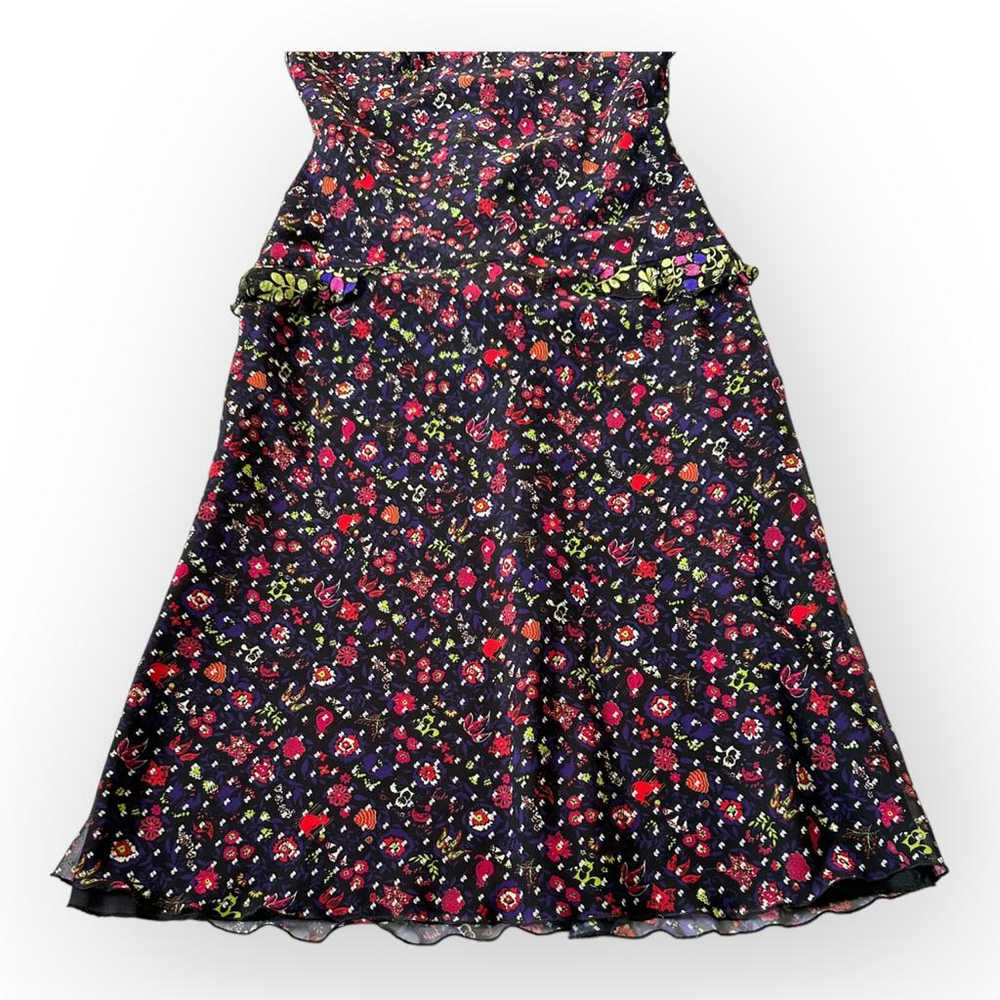 Anna Sui Silk mini dress - image 7