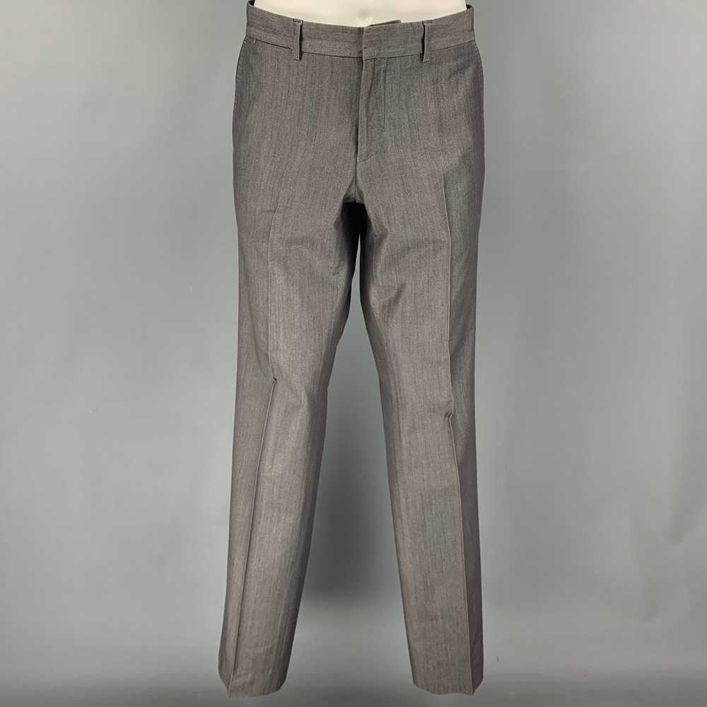 Philipp Plein Light Gray Cotton Blend Single Butt… - image 5