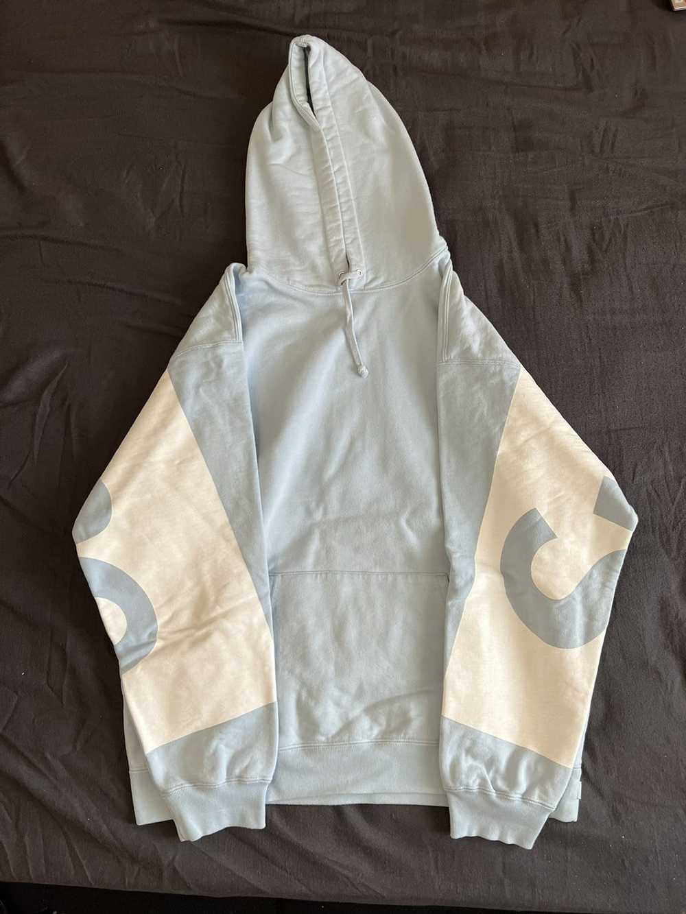 Supreme Supreme Big Logo Hooded Sweatshirt - image 2