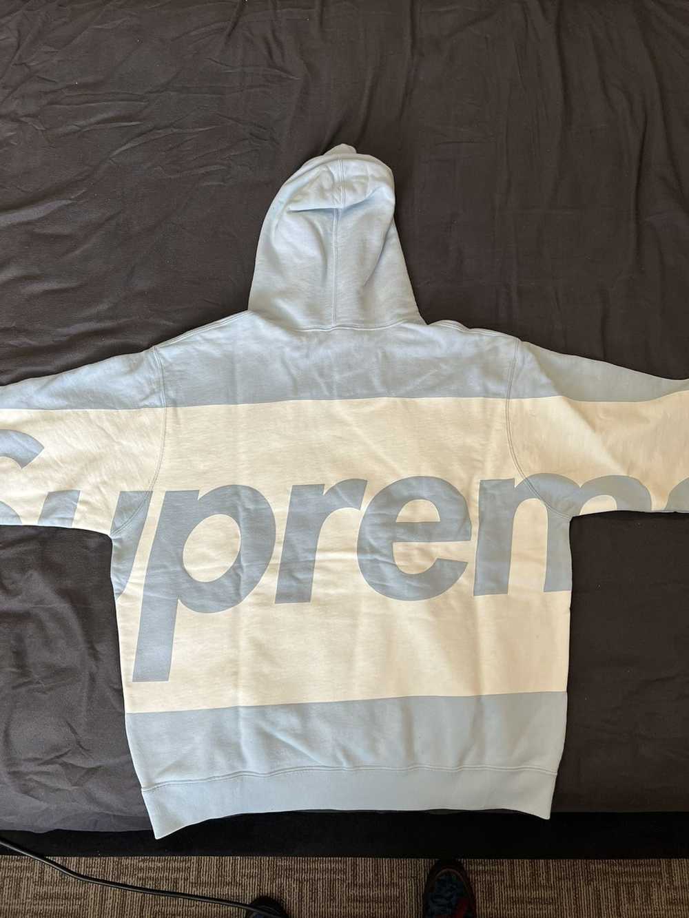 Supreme Supreme Big Logo Hooded Sweatshirt - image 3