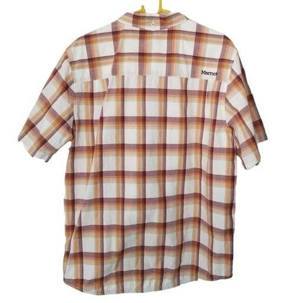 Marmot Marmot L Plaid Organic Cotton Short Sleeve… - image 7