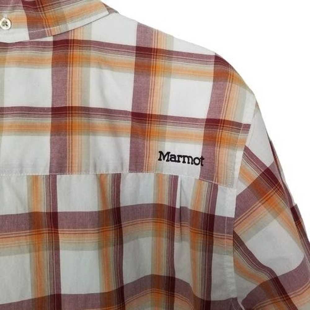 Marmot Marmot L Plaid Organic Cotton Short Sleeve… - image 8