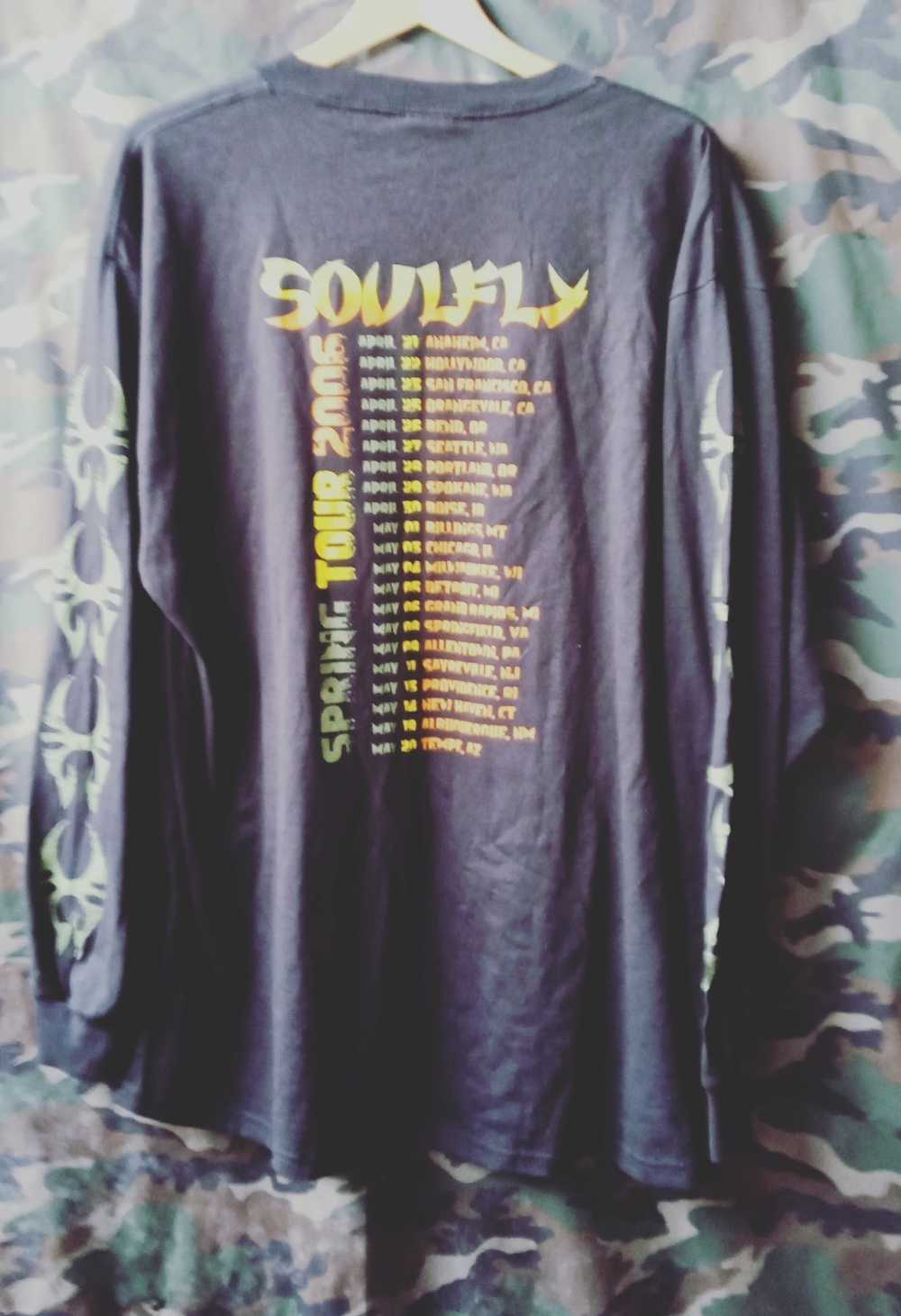 Bravado × Delta × Tour Tee Vintage Soulfly 2006 T… - image 8