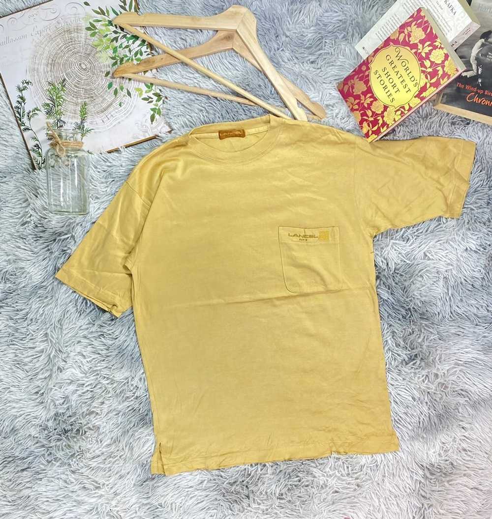 Lancel × Vintage Vintage Lancel Paris T shirt Siz… - image 1