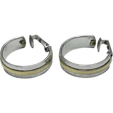 Vintage Avon Hoop Earrings - image 1