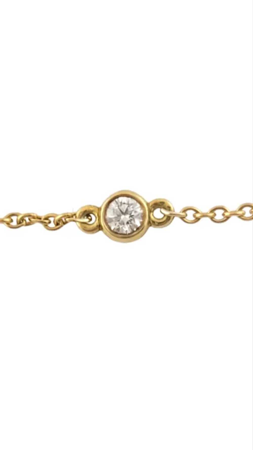 Tiffany & Co Elsa Peretti 18K Yellow Gold Chain D… - image 2