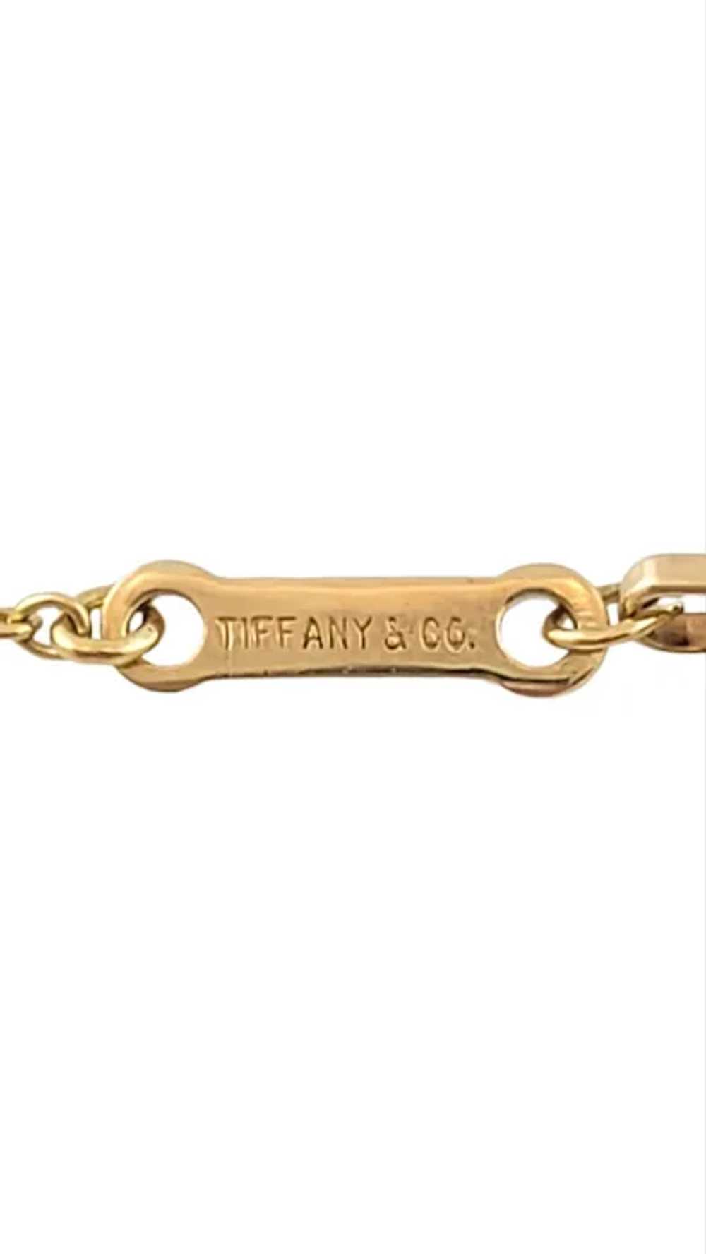 Tiffany & Co Elsa Peretti 18K Yellow Gold Chain D… - image 4