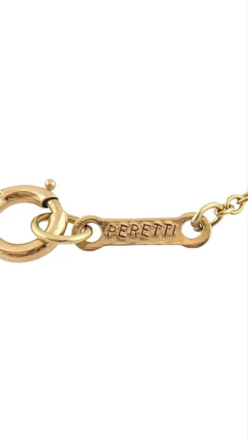 Tiffany & Co Elsa Peretti 18K Yellow Gold Chain D… - image 6