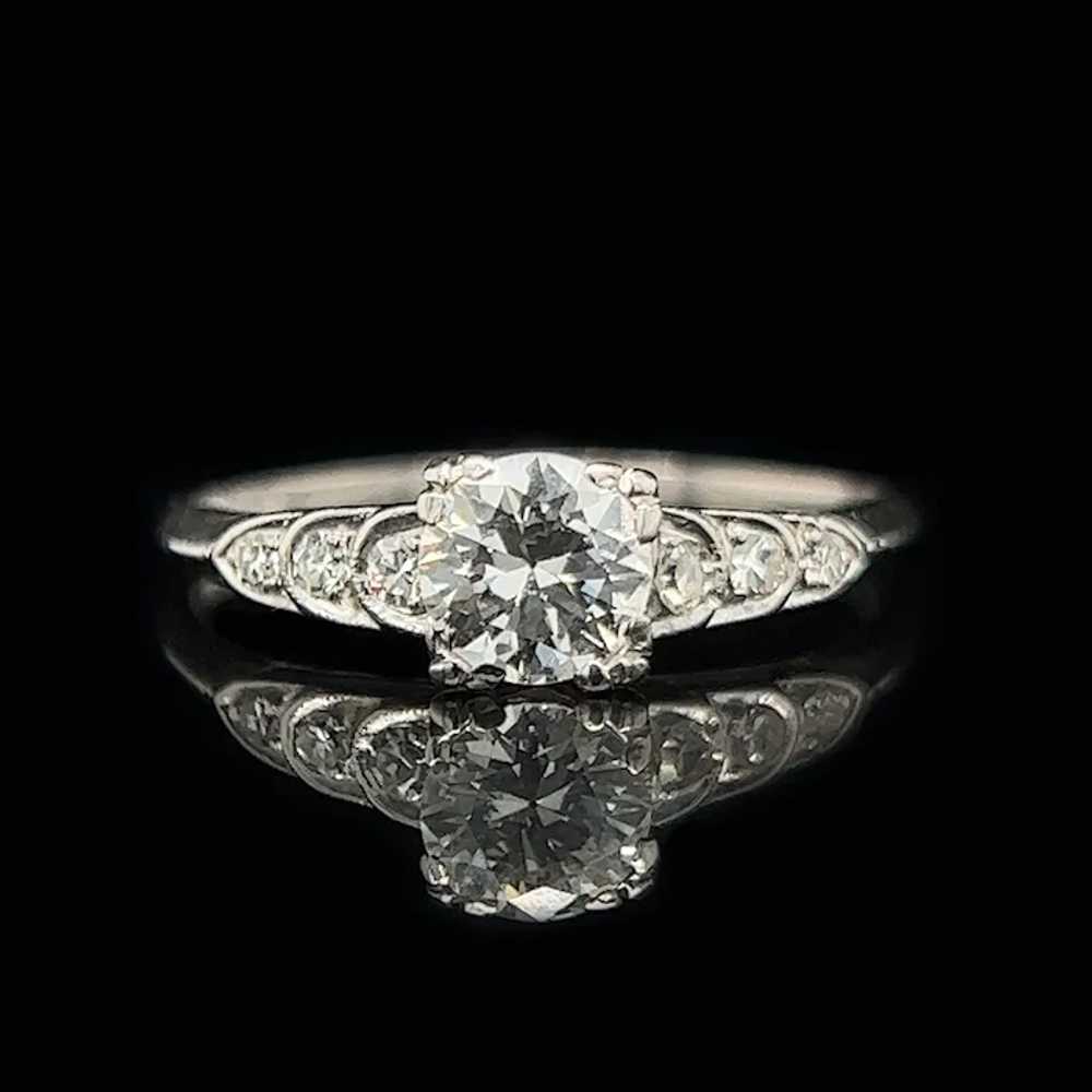 Art Deco .50ct. Diamond Antique Engagement - Fash… - image 2