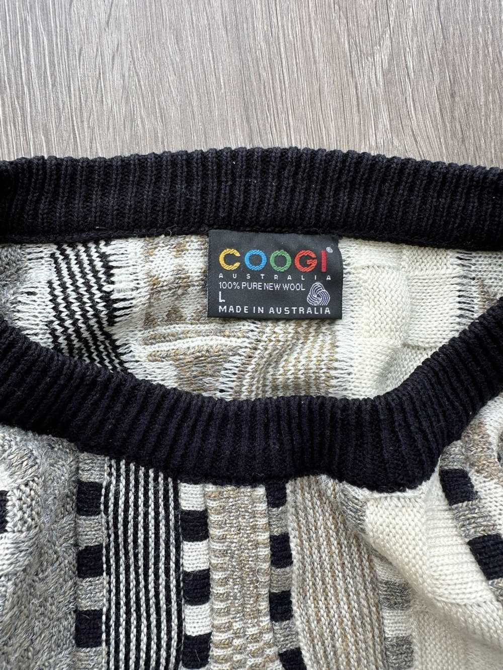 Coogi × Luxury × Vintage Vintage Cooogi Knit Beig… - image 4