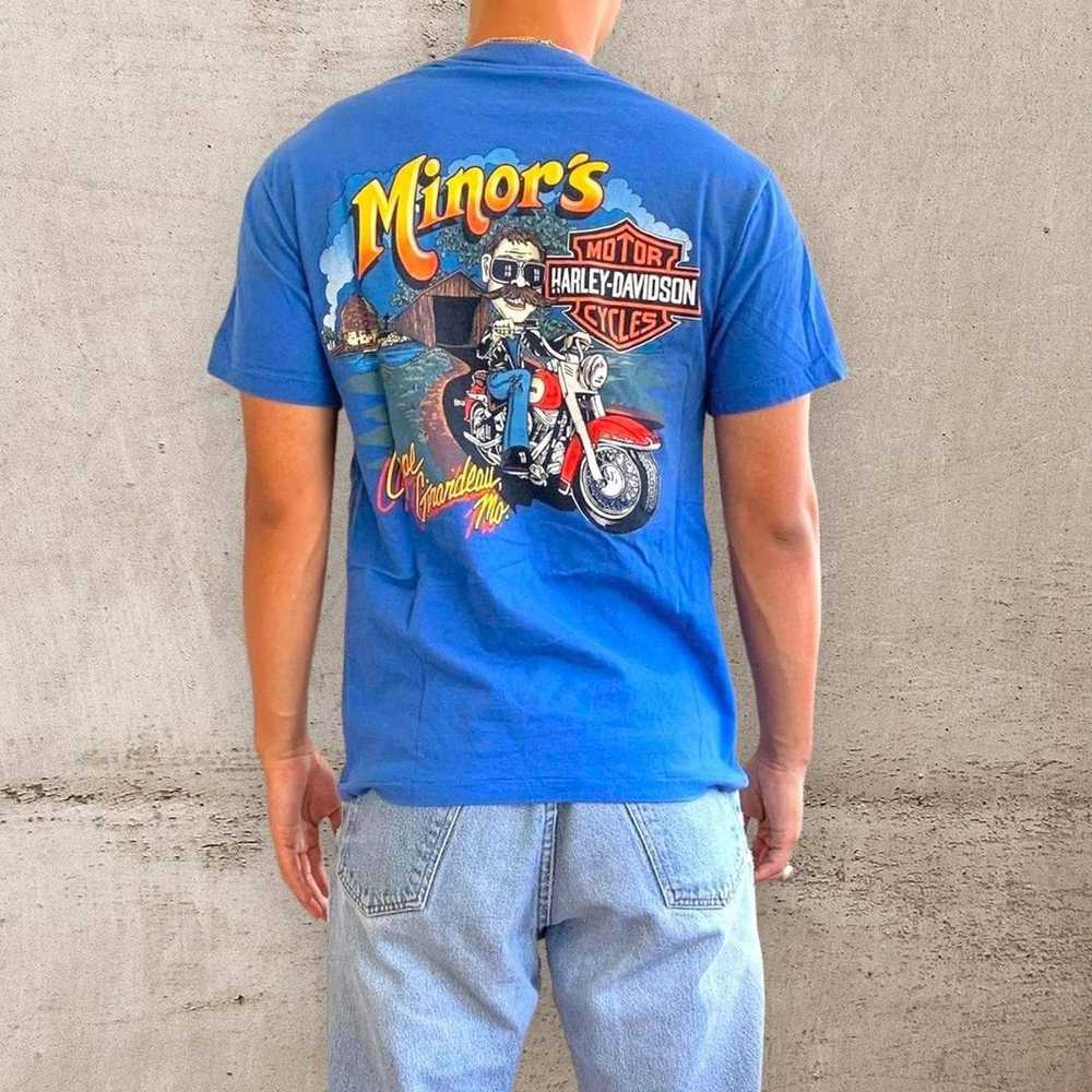 Harley Davidson Vintage 90s Harley Davidson Tshirt Gem