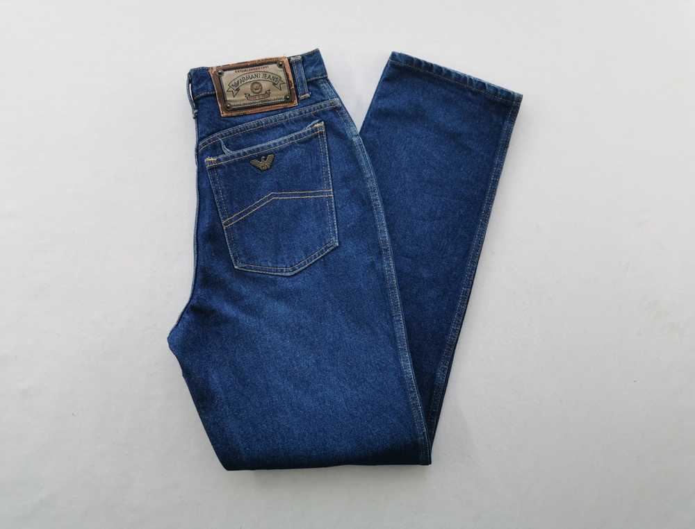 Armani Vintage Armani Jeans Denim Made In Italy W… - image 4