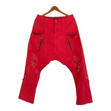 ALGONQUINS pants punk gothic アルゴンキン パンツ Amazon | アルゴンキン/ALGONQUINS アシメデザインサルエル
