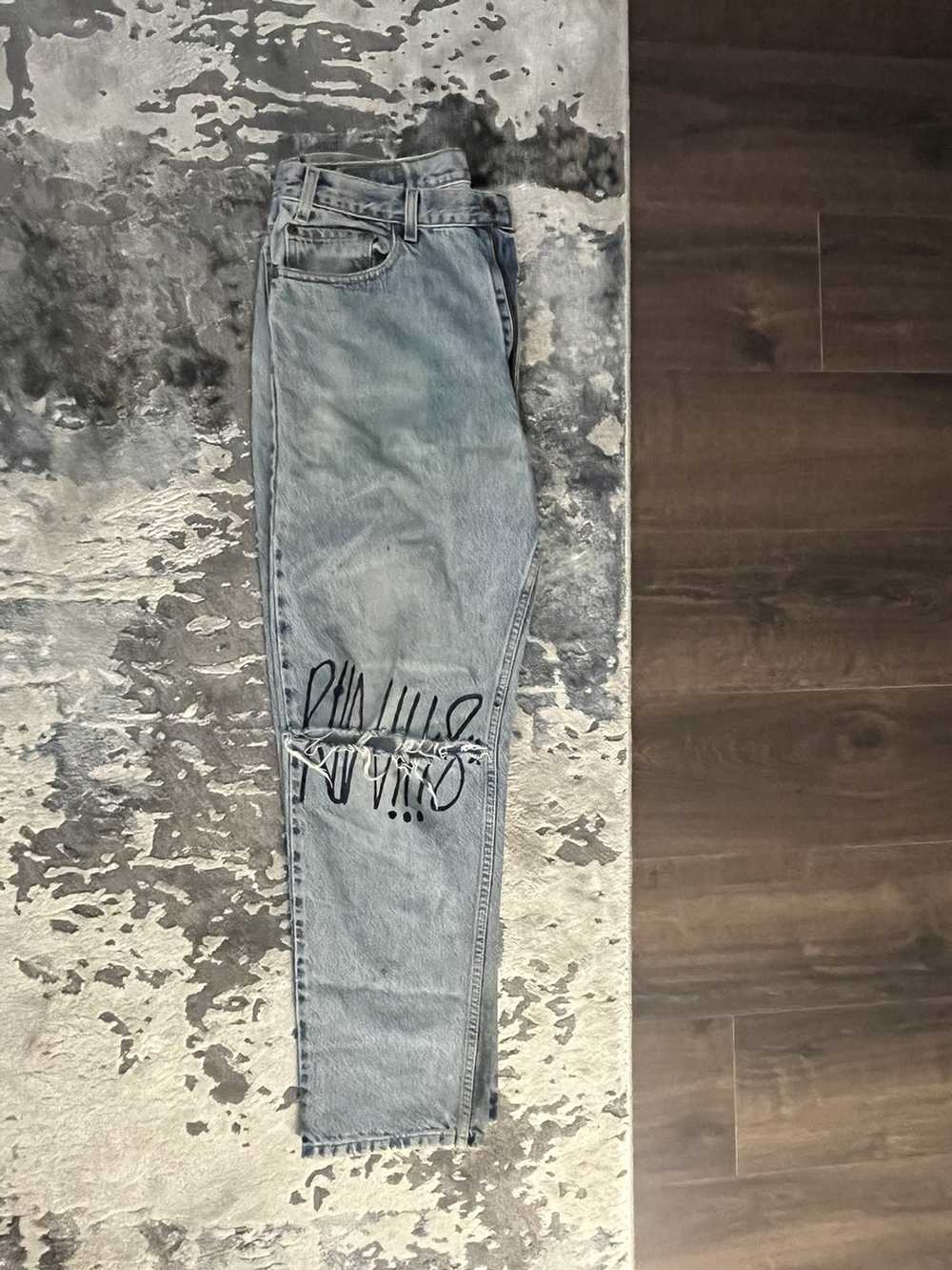 Custom × Streetwear Custom streetwear jeans - image 1